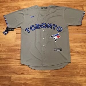 Grey Toronto Blue Jays Springer Jersey